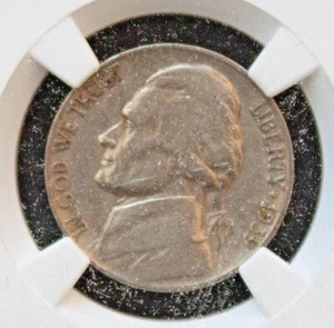 1939 Jefferson Nickel DDR Rev of 1940 (FS-801) graded XF Details by NGC - Picture 1 of 2