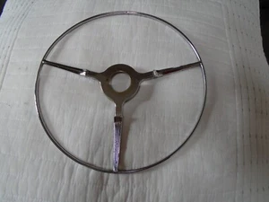 1940 PLYMOUTH P9 P10 DODGE D15 D16 STEERING WHEEL HORN RING FREE SHIPPING - Picture 1 of 6