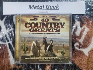 40 Country Greats CD Tested Free Shipping in Canada !! - Picture 1 of 8