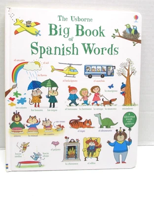 The Usborne Big Book of Spanish Words (Board Book)- Usborne - Image 1 of 4