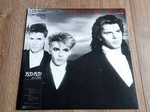 DURAN DURAN - NOTORIOUS LP 1986 OBI INSERT JAPAN EMI NEAR MINT - Picture 1 of 7