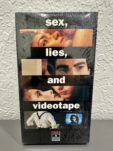 1990 Sex Lies And Videotape VHS SEALED Watermarks James Spader Andie Macdowell - Picture 1 of 9