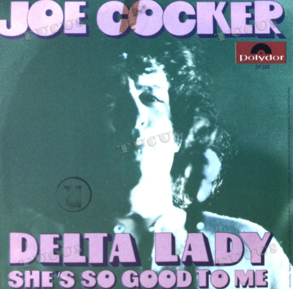 Joe Cocker - Delta Lady GER 7in 1969 (VG+/VG) .* - Image 1 of 1