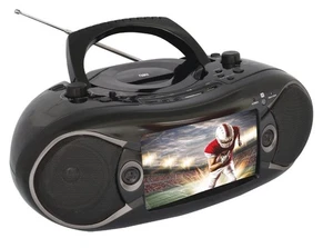 Naxa 7" Bluetooth Combo DVD Player, Boombox & LCD TV w Digital Tuner (NDL-287) - Picture 1 of 6