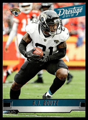 2019 Panini Prestige A.J. Bouye Jacksonville Jaguars #41 - Image 1 of 2