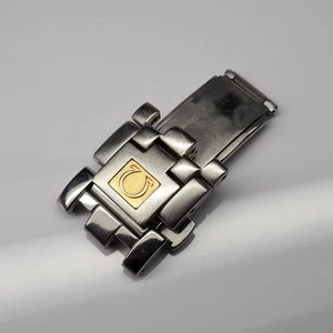 Original Omega Seamaster 120 Uhrenarmband Schließe Schließe 18 mm 1501/823 SS #825 - Bild 1 von 5