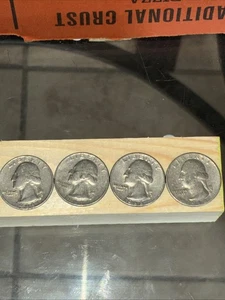 1966 quarter no mint mark Set Of 4  - Picture 1 of 10
