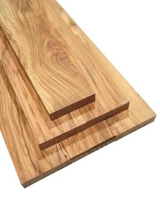 2x Olivenholz Bretter 4 Seiten gehobelt trocken 51x9,5cm x 24mm Rustico - Bild 1 von 12