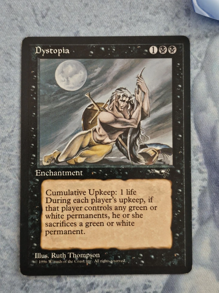 Dystopia - Alliances - Magic the Gathering - MTG - Light Play - Image 1 of 2