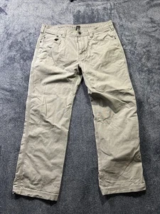 Pantalones Prana Para Hombre 36x30 Caqui Pierna Recta Informales Exterior Nacidos de la Experiencia - Imagen 1 de 7