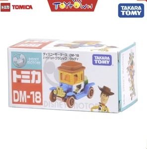 Tomica Disney Motors DM‑18 Hi‑Hat Classic Woody – New & Sealed (Takara Tomy) - Picture 1 of 2
