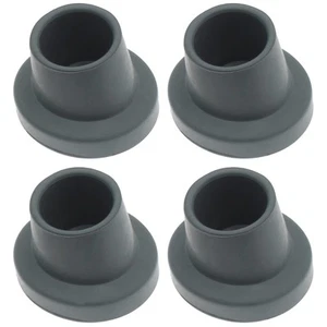 4 Pcs Feet for Shower Chair 1-1/8" I.D Slope Rubber Tips Non Slip Shower Benc... - Picture 1 of 6