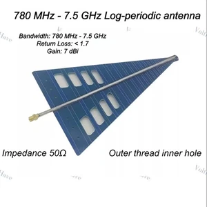 UWB Dedicated Log-periodic Antenna Spectrum Analyzer Positioning EMC Antenna New - Picture 1 of 7