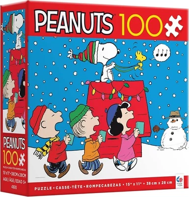 Ceaco - Peanuts - Holiday - Snoopy and The Singers - 100 Piece Jigsaw Puzzle  - Image 1 of 4