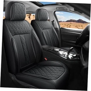 Car Seat Covers Full Set, Waterproof and Breathable Nappa Leather Seat Covers - Picture 1 of 7