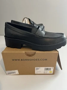 Scarpe mocassino donna Born Carrera platform taglia 6,5M nuove con scatola - Foto 1 di 8