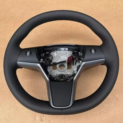 1490214-00-B Driver Heated Leather Steering Wheel  Fit For Tesla Model 3 Model Y - Image 1 of 4