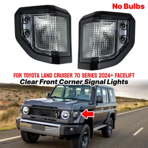Clear Front Corner Signal Lamp Housing u For Toyota Land Cruiser 70 Series 2024+ - Picture 1 of 5
