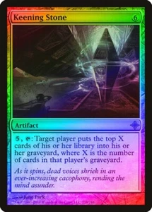 Keening Stone FOIL Rise of the Eldrazi NM Artifact Rare MAGIC - Foto 1 di 1