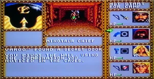 Dungeons and Dragons - Warriors of the Eternal Sun PAL Sega Megadrive Complete - Picture 1 of 9