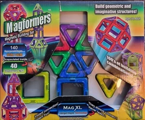 MAGFORMERS MAG XL 40 PIECE INTELLIGENT MAGNET BUILDING SYSTEM - Picture 1 of 6