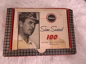 Wilson Sam Snead X-OUT Golfbälle 12er Pack Cadwell Cover Greenbrier Hotel Pro  - Bild 1 von 9