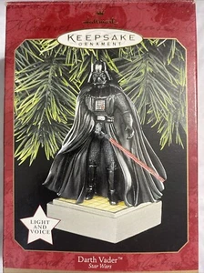 Hallmark Star Wars 1997 Darth Vader Light & Voice Keepsake Christmas Ornament - Bild 1 von 3