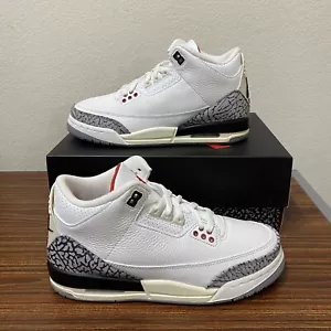 Nike Air Jordan 3 Retro OG White Cement Reimagined DM0967-100 GS Size 7 - Picture 1 of 6