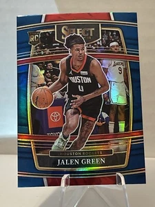 ๐ฅ 2021-22 SELECT PRIZM PARALLEL - HOUSTON ROCKETS JALEN GREEN ๐ฅ - Picture 1 of 4