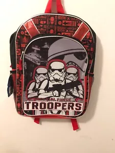 Zaino Stormtrooper Disney Star Wars nuovo con etichetta - Foto 1 di 3