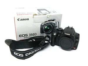 Canon EOS Rebel XT (350D) DSLR Camera Body Only Boxed With Accessories - Picture 1 of 13