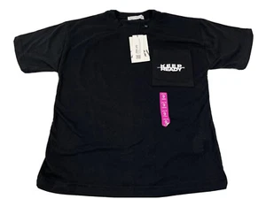Zara Kids Keep Ready T Shirt Black Short Sleeve Size 9 Years - Picture 1 of 13