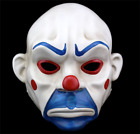 The Dark Knight Batman Joker Clown Bank Robber 1:1 Resin Mask Halloween Cosplay