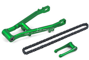 For 1/4 Losi Promoto Bike EXTENDED REAR SWING ARM Metal Upgrade #MX3057 -GREEN -