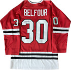 Ed Belfour Autographed Custom Jersey, Blackhawks, Jsa Coa