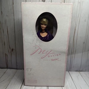 Mattel Barbie My Design Friend of Barbie -Personalizzato 1998 Nuovo con scatola Abito Viola Biondo Nuovo - Foto 1 di 12