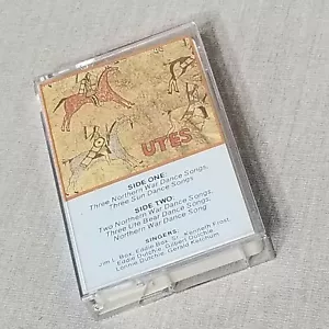 Utes Traditional Ute Songs Cassette 1974 Canyon Records War Dance Songs Native - Picture 1 of 4