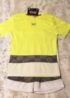 Tapout Boy's  3pc Set, Size 10/12. Neon Yellow/Gray, Shirt, Tank and Shorts