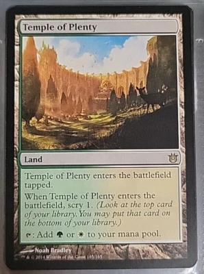 MTG Temple of Plenty Born of the Gods 165 Regular Rare - Image 1 of 2