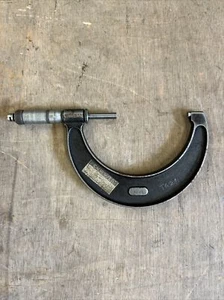 Vintage Moore & Wright No. 966 3-4" External Micrometer - Picture 1 of 8