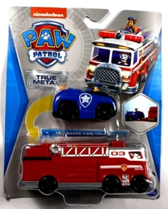 Nickelodeon Paw Patrol True Metal Ultimate Fire Truck & Chase Cruiser - Bild 1 von 4