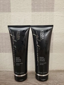 Kenra Platinum Deep Detox Scrub Intense Weekly Clariifier 6 Oz. Each 2-Pack New✅ - Picture 1 of 2