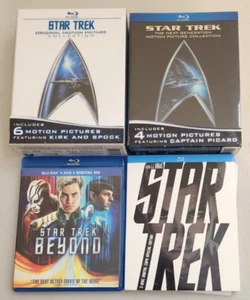 STAR TREK Original / STNG + JJ Abrams Movies Lot Blu-Ray - Bild 1 von 1