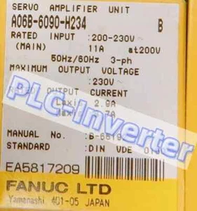 1PC FANUC A06B-6090-H234 Servo Drive New In Box DHL Expedited Shipping#L+F - Imagen 1 de 8