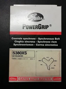 GATES Timing Belt 5380XS for Toyota 4Runner Hilux VI Pickup 3.0 V6 Petrol - Foto 1 di 5