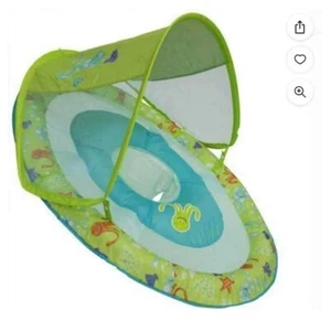 Swimways sun canopy baby spring float swim step 1 50+upf NWT 9-24 months - Picture 1 of 5