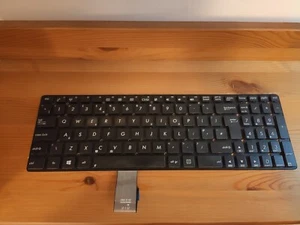 Asus K55 K55V K55VM K55A K55VD K55DR K55VS K55VJ UK Keyboard Black 0KNB0-6125UK0 - Picture 1 of 7