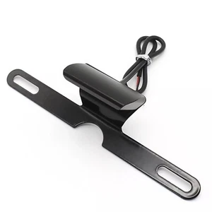 Aluminum Motorcycle License Plate Mount Holder Bracket w/ LED Universal - Picture 1 of 6