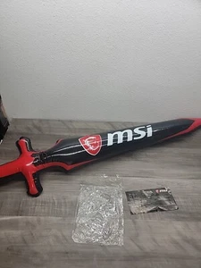 MSI Gaming  rare promo Inflatable Sword  - Picture 1 of 9