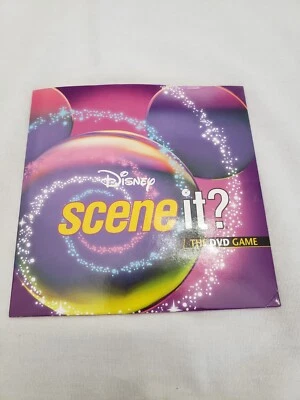 Juego de mesa Disney Scene It (solo DVD y funda de repuesto) piezas Foto 1 de 4